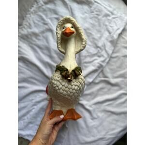 Vintage Goose Geese Christmas Goose 12” & 16" Tall Holiday Gear